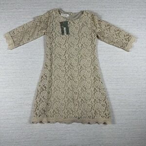 April Girl Ivory Lace Girls Dress Size 170 Cottagecore Wedding Shower‎ Easter